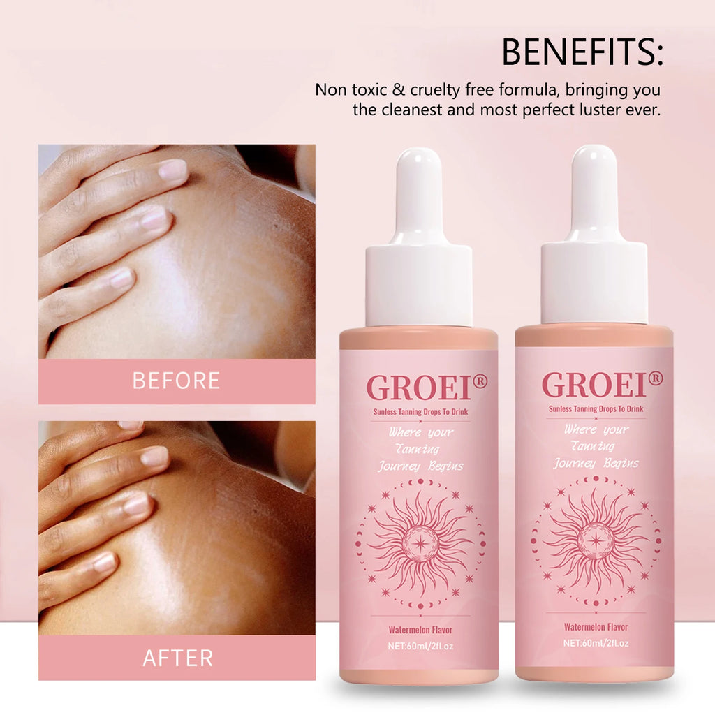 GROEI Sun Kissed Glow Tanning Drops✨