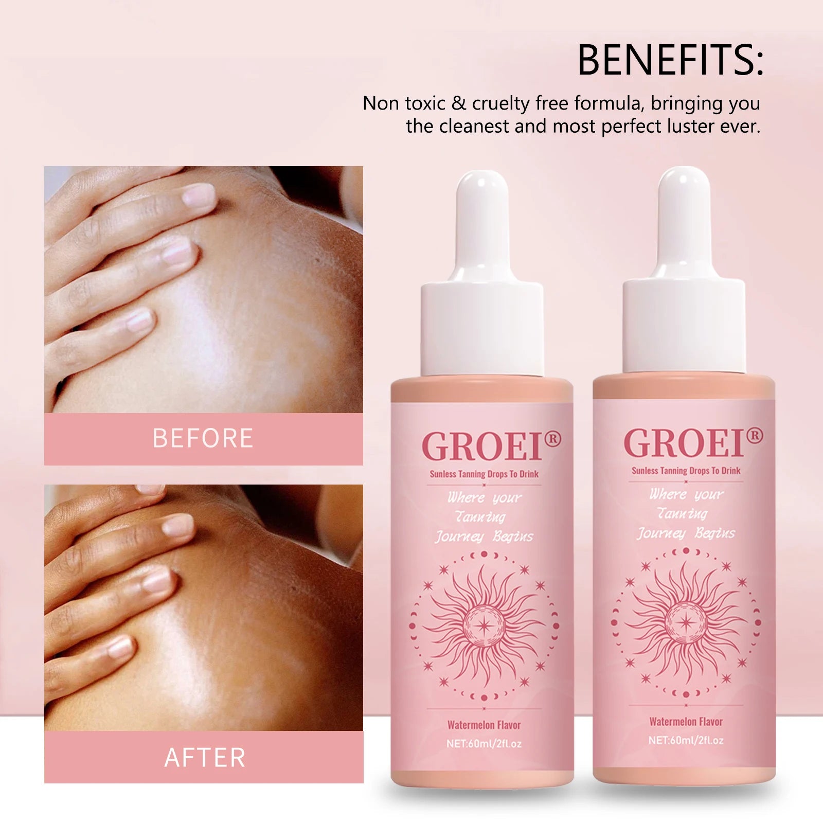GROEI Sun Kissed Glow Tanning Drops✨